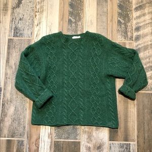 Vintage 100% Wool J Crew Sweater, Sz Sm